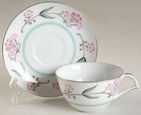 Ecstacy Flat Cup & Saucer Set