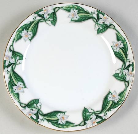 Orange Blossom Bread & Butter Plate