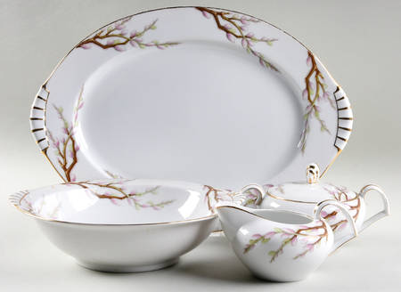 Spring Willow 5 Piece Hostess Set