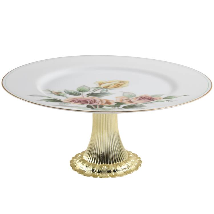 Trio Cake Stand with 4"-5" Metal Pedestal  Hc