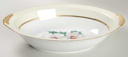 Tropical 11" Oval Vegetable Bowl