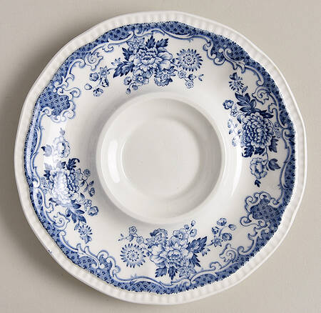 Balmoral Blue Saucer by Kensington Staffords