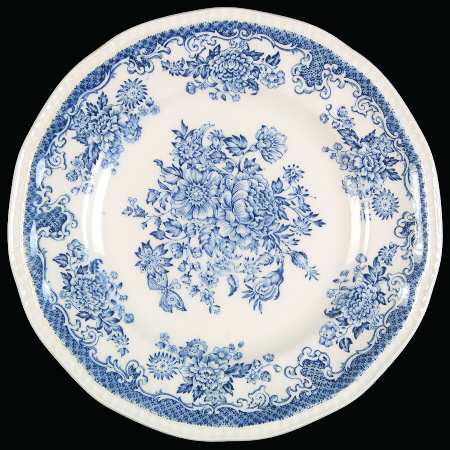 Balmoral Blue Bread & Butter Plate by Kensington Staffords