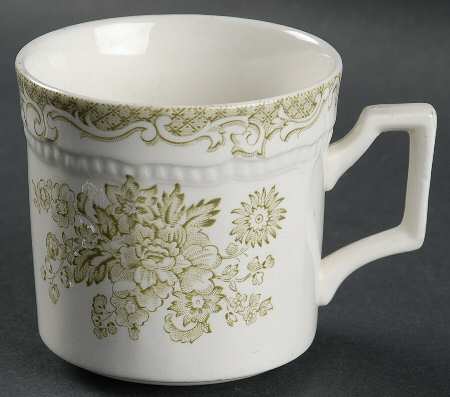 Balmoral Green Flat Cup