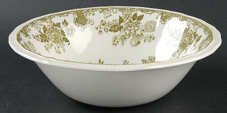 Balmoral Green 8" Round Vegetable Bowl