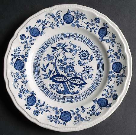 Coventry Blue Luncheon Plate