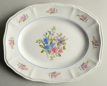 English Garden 12" Oval Serving Platter