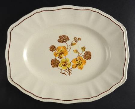 Canterbury 12" Oval Serving Platter by Kensington Staffords