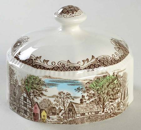 Shakespeare's Sonnets Lid for Round Butter