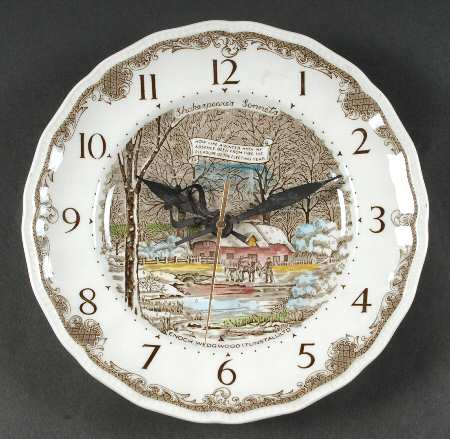 Shakespeare's Sonnets Clock Plate