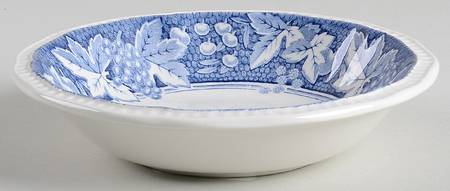Somerset Blue Rim Fruit/Dessert (Sauce) Bowl