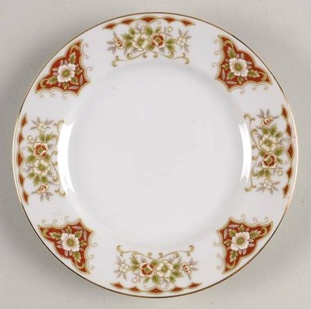 Ming Flowers Bread & Butter Plate