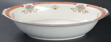 Cynthia 10" Oval Vegetable Bowl