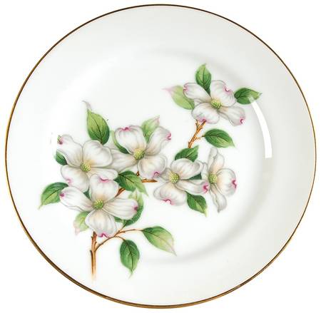 Dogwood Bread & Butter Plate