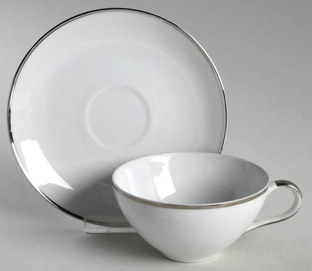 First Love Flat Cup & Saucer Set