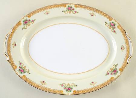 Janice 17" Oval Serving Platter