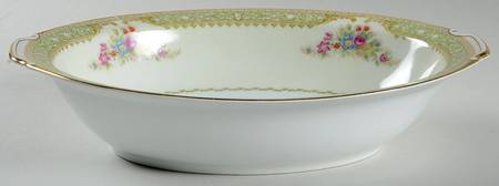 Jeanne 10" Oval Vegetable Bowl