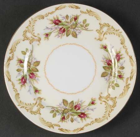 Rose Bud Bread & Butter Plate