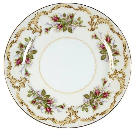 Rose Bud Salad Plate