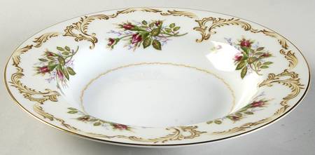 Rose Bud Rim Soup Bowl