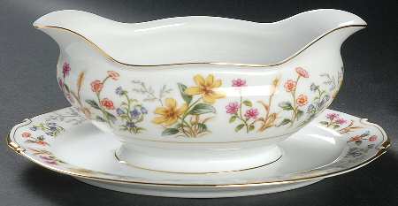 Sherwood Gravy Boat with Attached Underplate