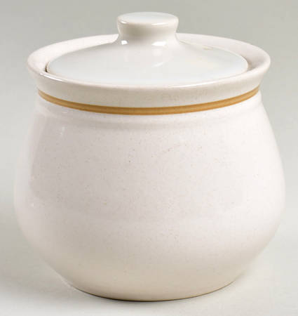 Autumn Flowers Sugar Bowl & Lid