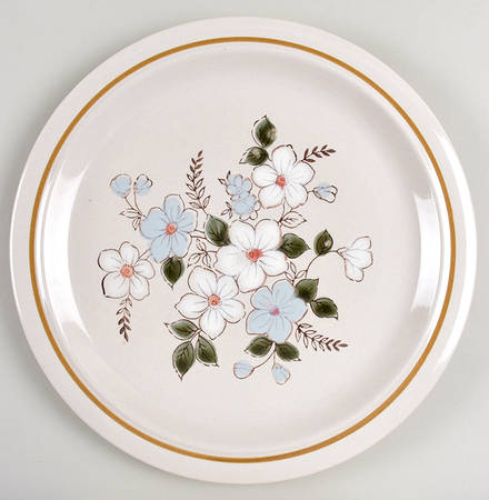 Autumn Flowers 12" Chop Plate (Round Platter)