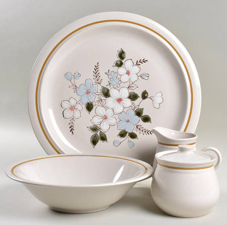 Autumn Flowers 5 Piece Hostess Set