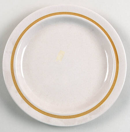 Autumn Flowers Salad Plate