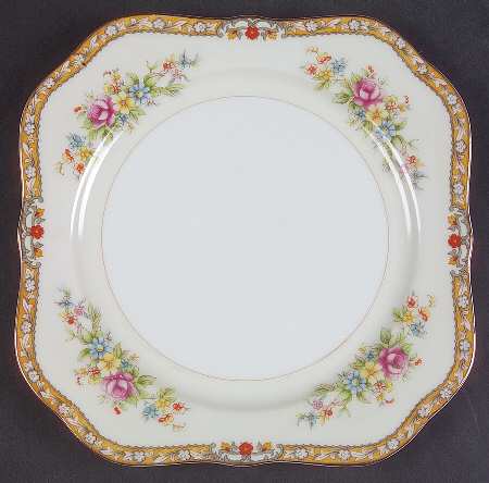 KIK1 Square Salad Plate
