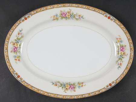 KIK1 12" Oval Serving Platter