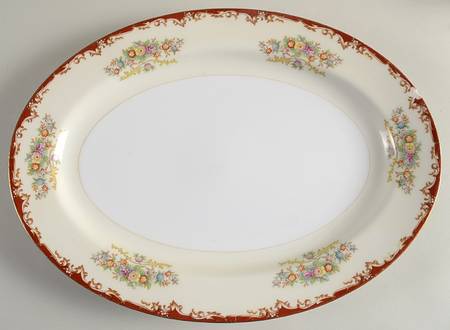 KIK14 14" Oval Serving Platter