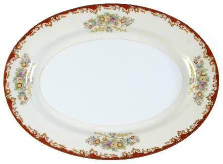 KIK14 12" Oval Serving Platter