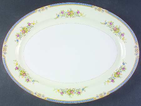 KIK19 15" Oval Serving Platter