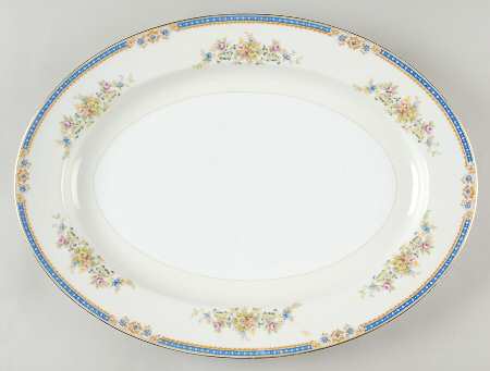 KIK19 16" Oval Serving Platter