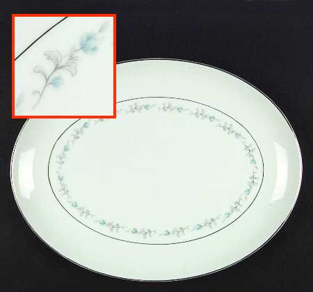 Alicia 12" Oval Serving Platter