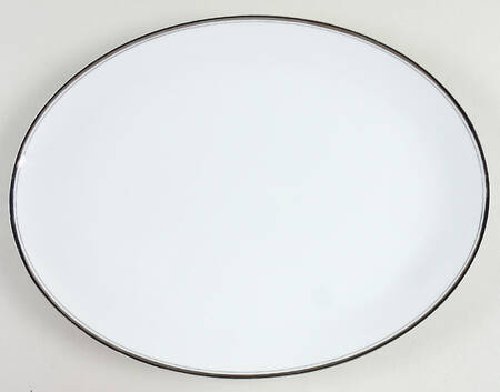 Silver Chalice 14" Oval Serving Platter
