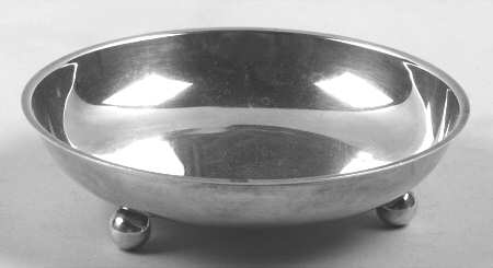 Sterling Hollowware Small Sterling Footed Bowl