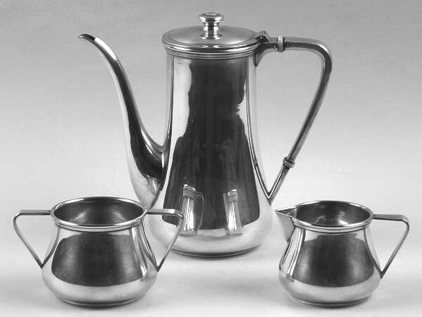 Sterling Hollowware 3 Piece Mini Tea Set