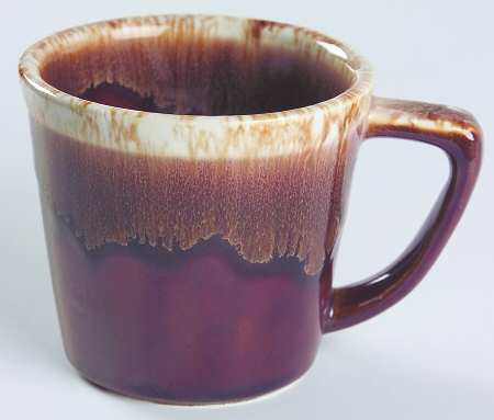Brown Drip Mug by Kathy Kale