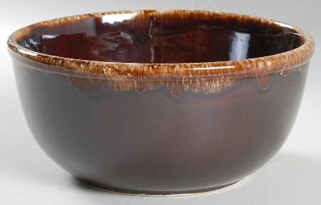 Brown Drip 9" Mixing Bowl