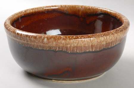 Brown Drip 6" Mixing Bowl by Kathy Kale