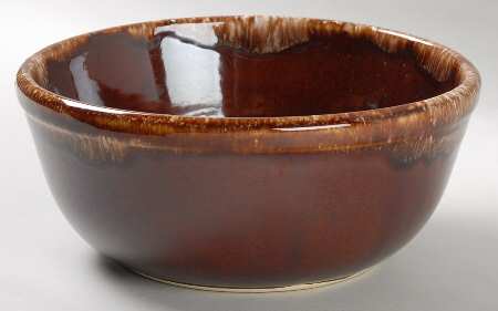 Brown Drip 7" Mixing Bowl