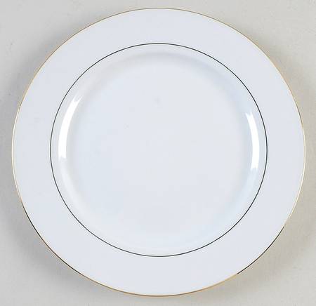 Elegant Gold Salad Plate