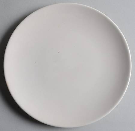 Accent White Salad Plate