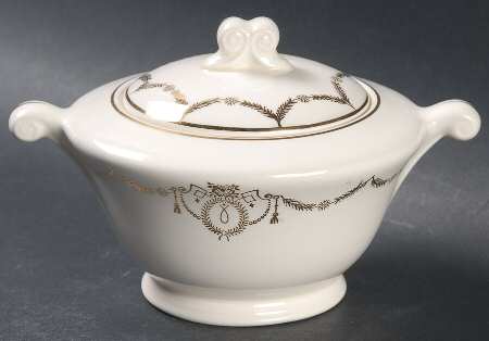 Adams Sugar Bowl & Lid