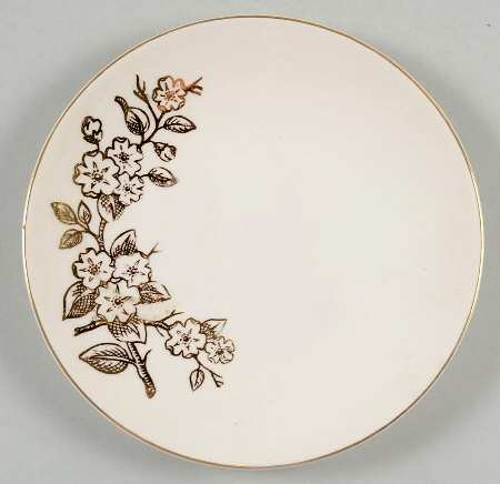 Apple Blossom Bread & Butter Plate