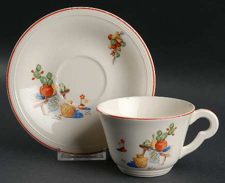 Bench Flat Cup & Saucer Set