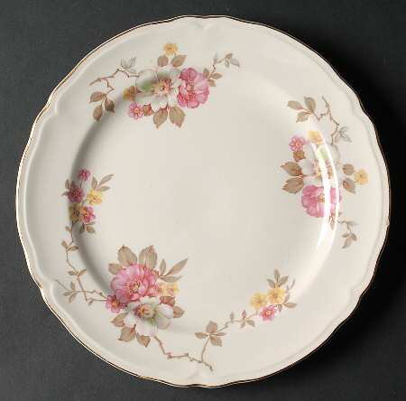 Blossom Time Luncheon Plate