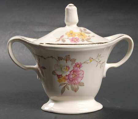 Blossom Time Sugar Bowl & Lid